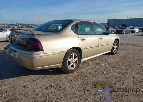 2004 Chevrolet Impala Ls из США, поврежденный, VIN 2G1WH52K649379508